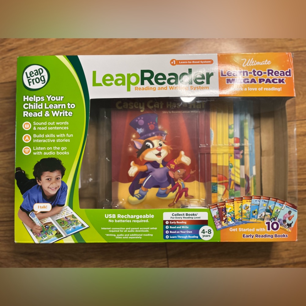 Leap Reader Learn to Read 10 Book Mega Pack